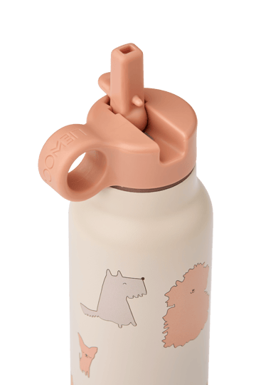 Falk vattenflaska 35 cl - Cats and Dogs-Sandy - Liewood