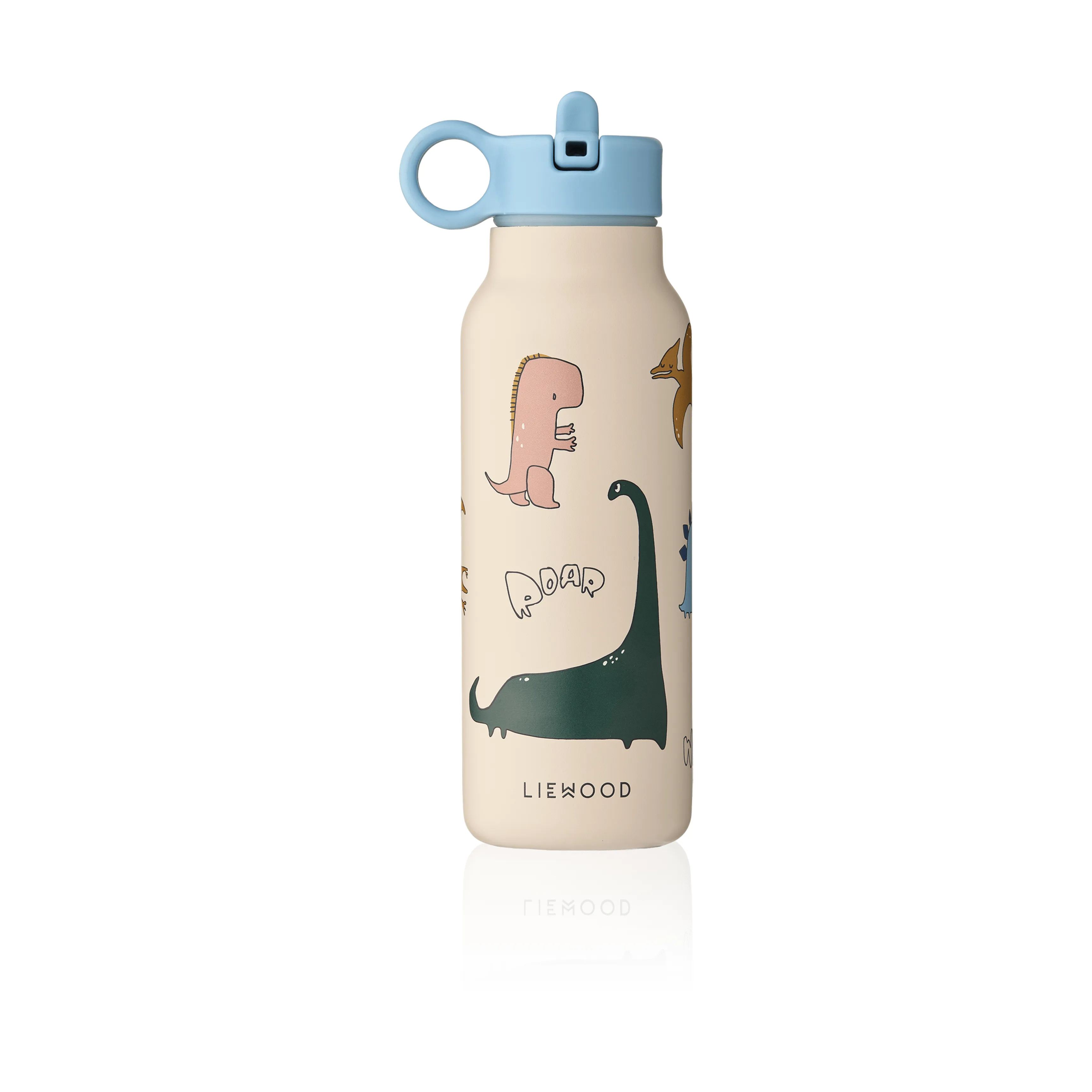 Falk vattenflaska 35 cl, Dino roar/Sandy
