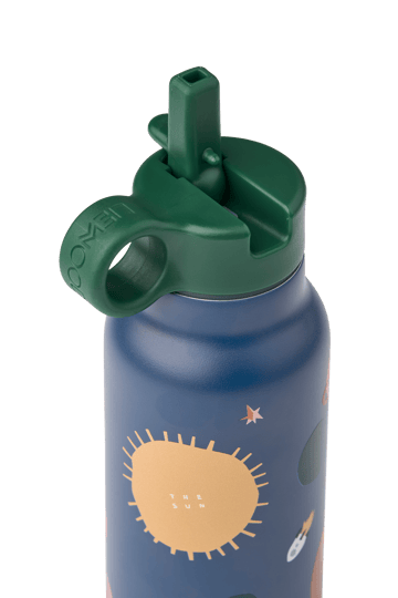 Falk vattenflaska 35 cl - Universe-Classic navy - Liewood