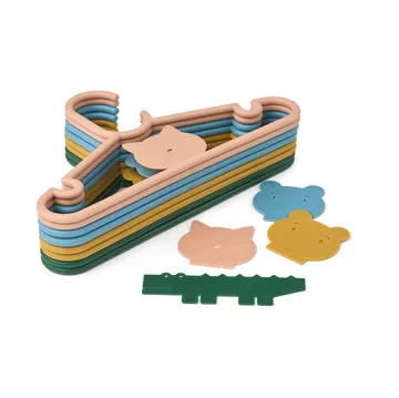 Falton Classic klädhängare - Yuzu multi mix, 8-pack - Liewood