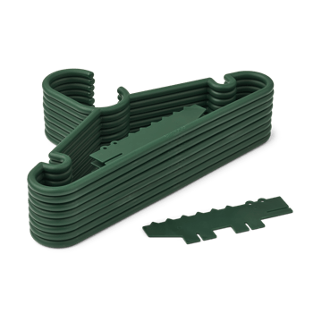 Falton krokodil galge 8-pack - Garden green - Liewood