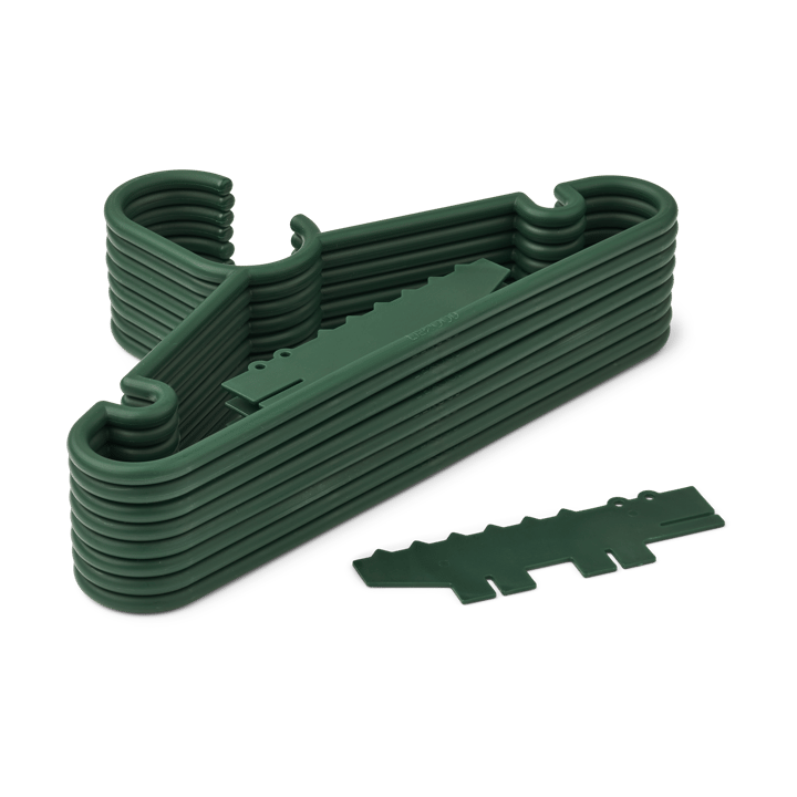 Falton krokodil galge 8-pack, Garden green Liewood