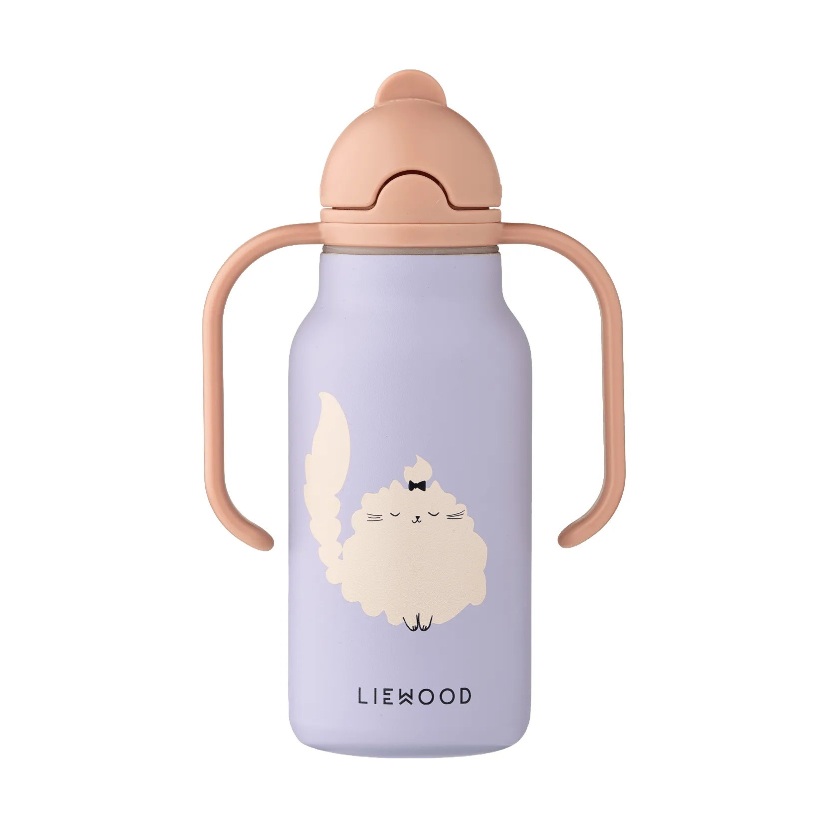 Kimmie vattenflaska 25 cl, Cat-Warm lilac Liewood