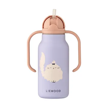Kimmie vattenflaska 25 cl - Cat-Warm lilac - Liewood