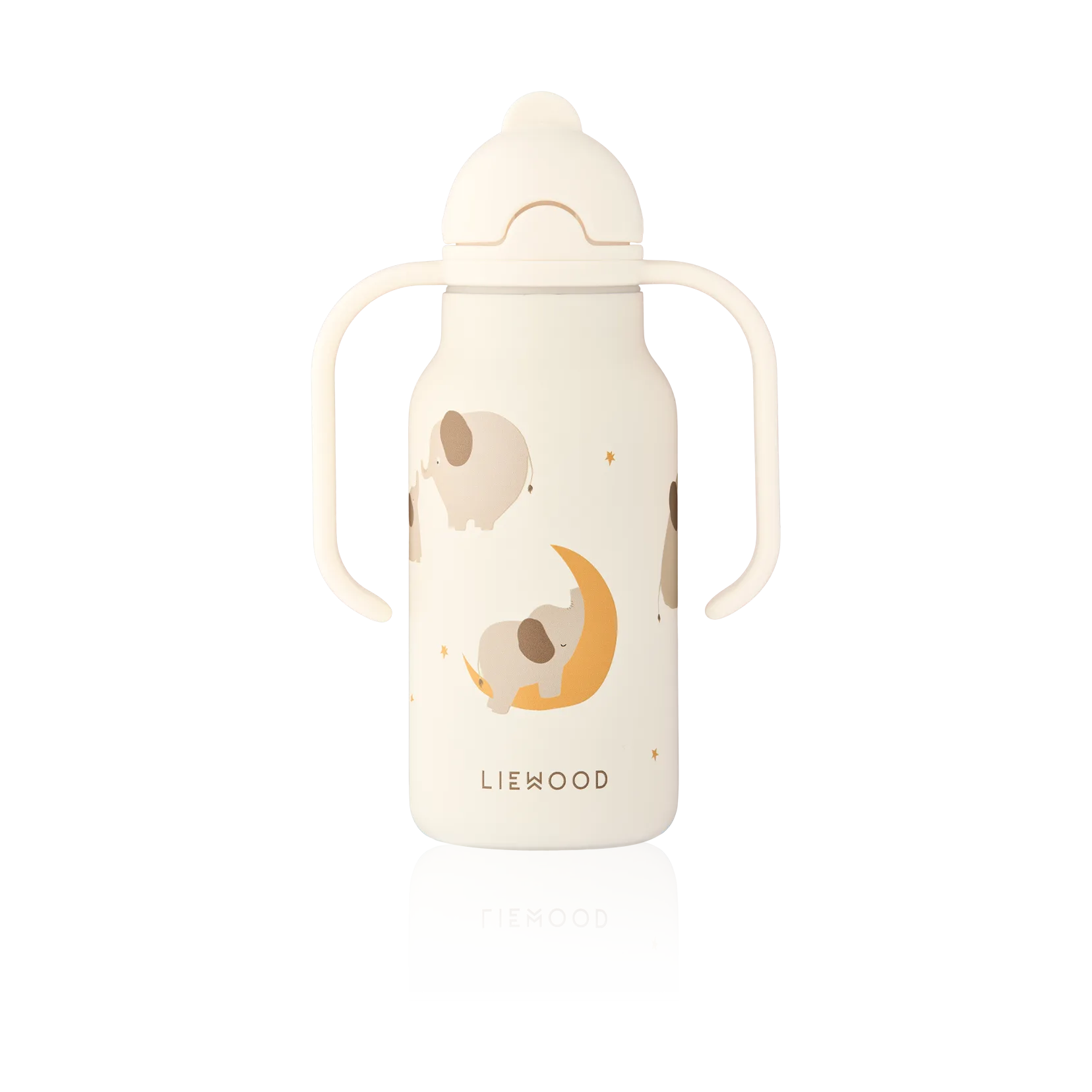 Kimmie vattenflaska 25 cl, Elephant-Creme de la creme Liewood
