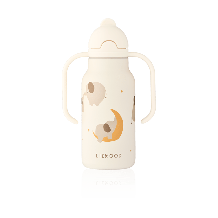 Kimmie vattenflaska 25 cl - Elephant-Creme de la creme - Liewood