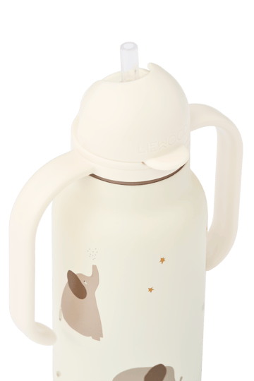 Kimmie vattenflaska 25 cl - Elephant-Creme de la creme - Liewood