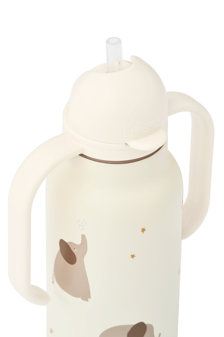 Kimmie vattenflaska 25 cl, Elephant-Creme de la creme Liewood