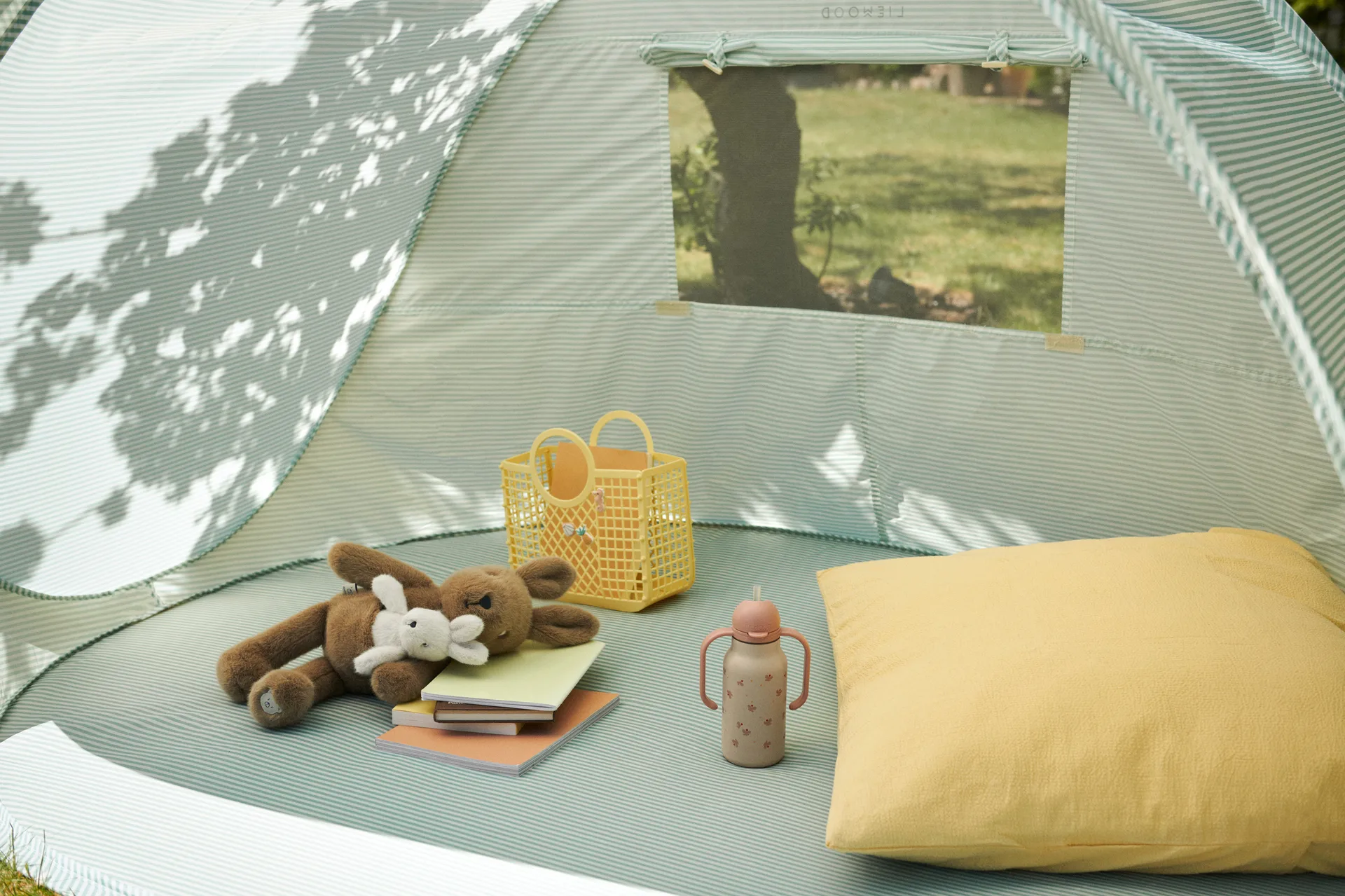 Kimmie vattenflaska 25 cl, Mini Butterfly-apple blossom Liewood