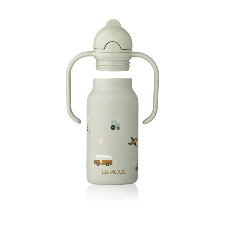 Kimmie vattenflaska 25 cl, Vehicles-Dove blue Liewood