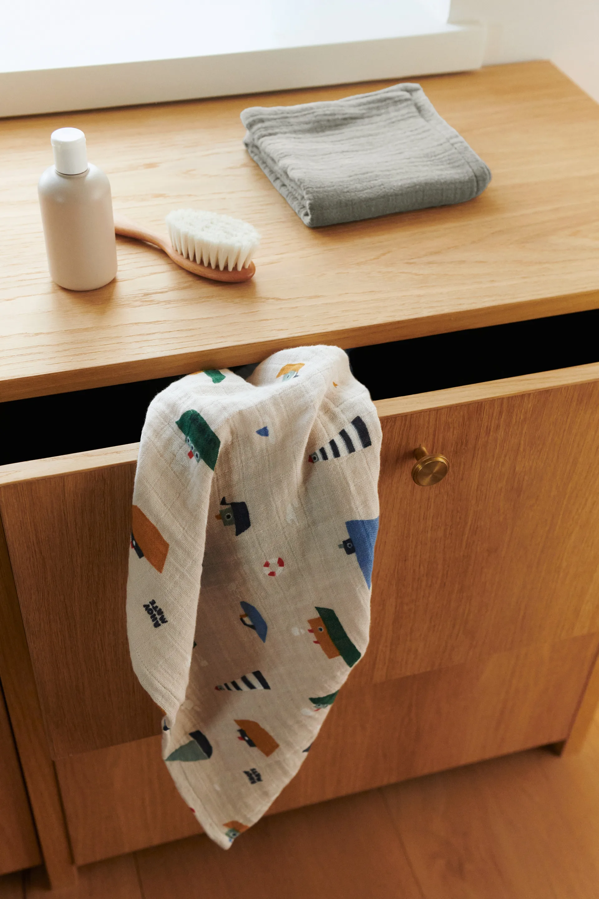 Lewis muslin filt 2-pack 65x65 cm, Sailing-dove blue mix Liewood