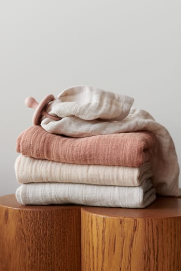 Lewis muslin filt 3 delar 65x65 cm - Tuscany rose mix - Liewood