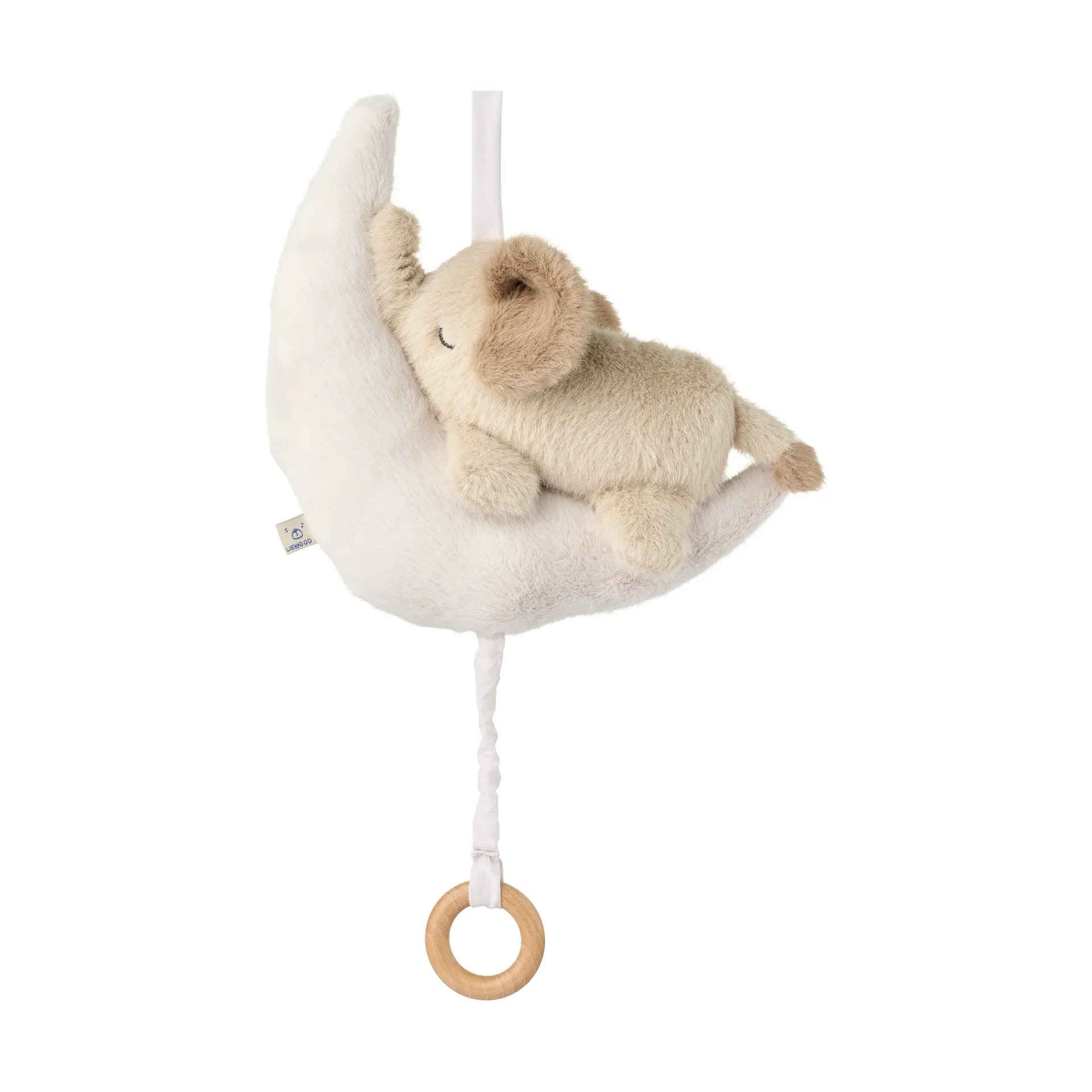 Manyd baby elephant musikmobil, Mist-Sandy Liewood