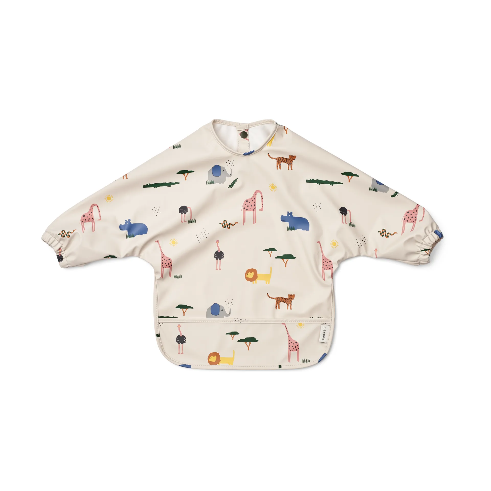 Merle haklapp med ärm, Safari sandy mix Liewood