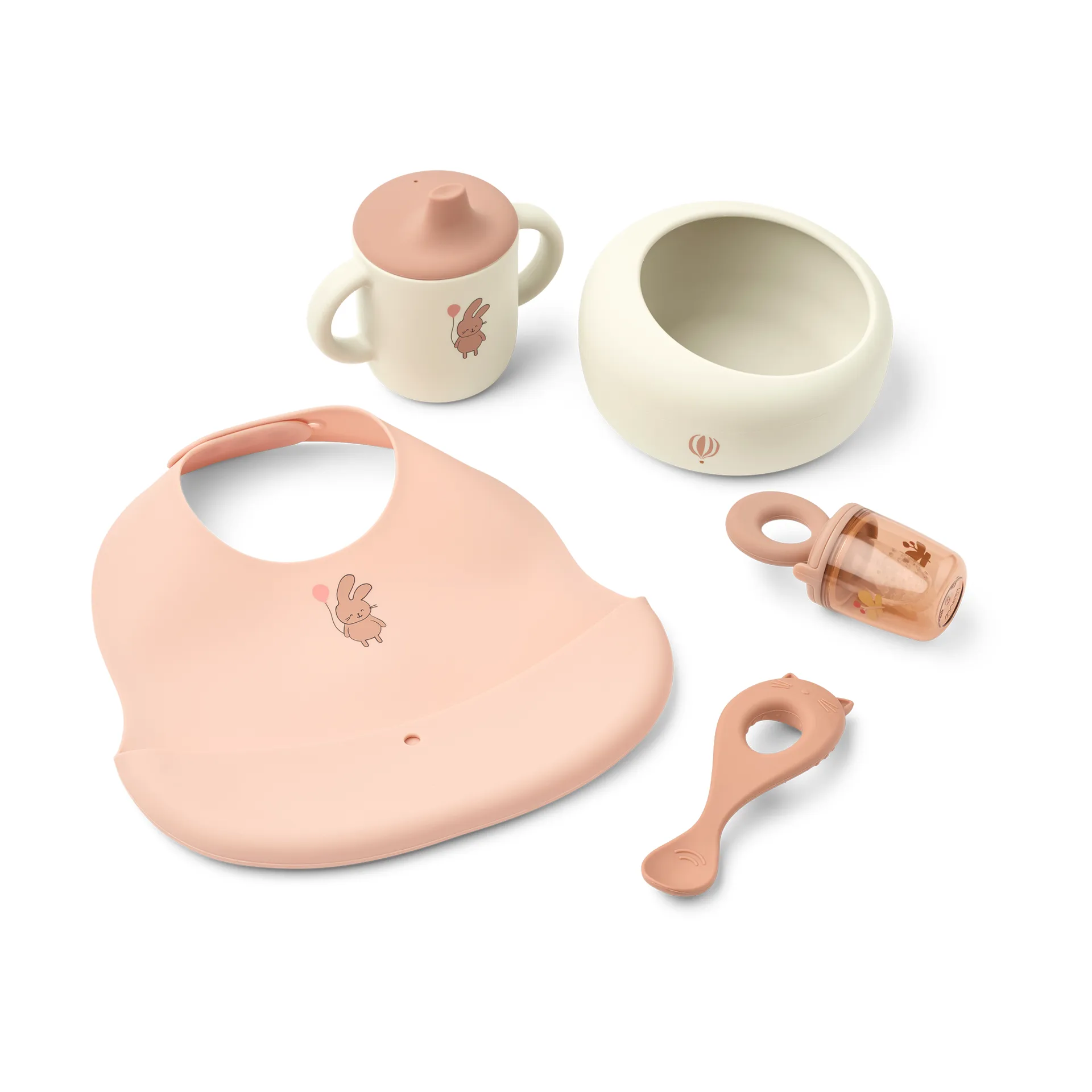 Mileah baby mealtime servisset, Wild child/Rosey Liewood