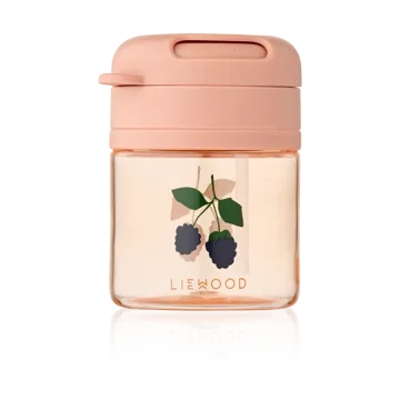 Pavia mugg med sugrör 28 cl - Berry-Pale Tuscany - Liewood