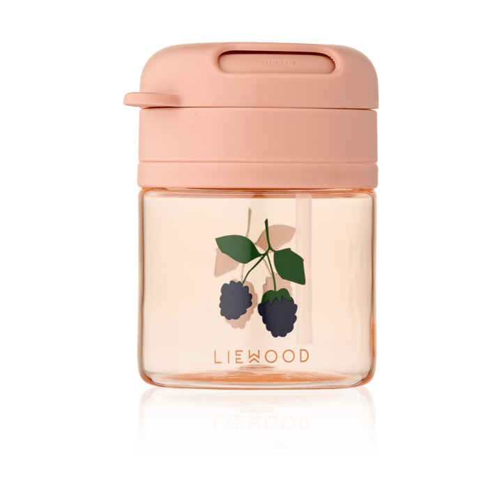 Pavia mugg med sugrör 28 cl - Berry-Pale Tuscany - Liewood
