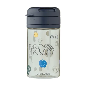 Pavia mugg med sugrör - Play-dusty peppermint - Liewood