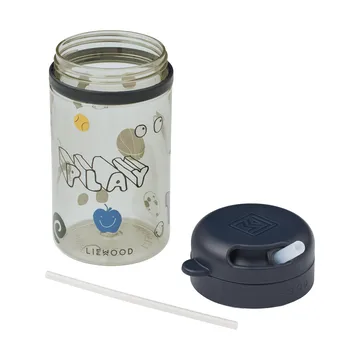 Pavia mugg med sugrör - Play-dusty peppermint - Liewood