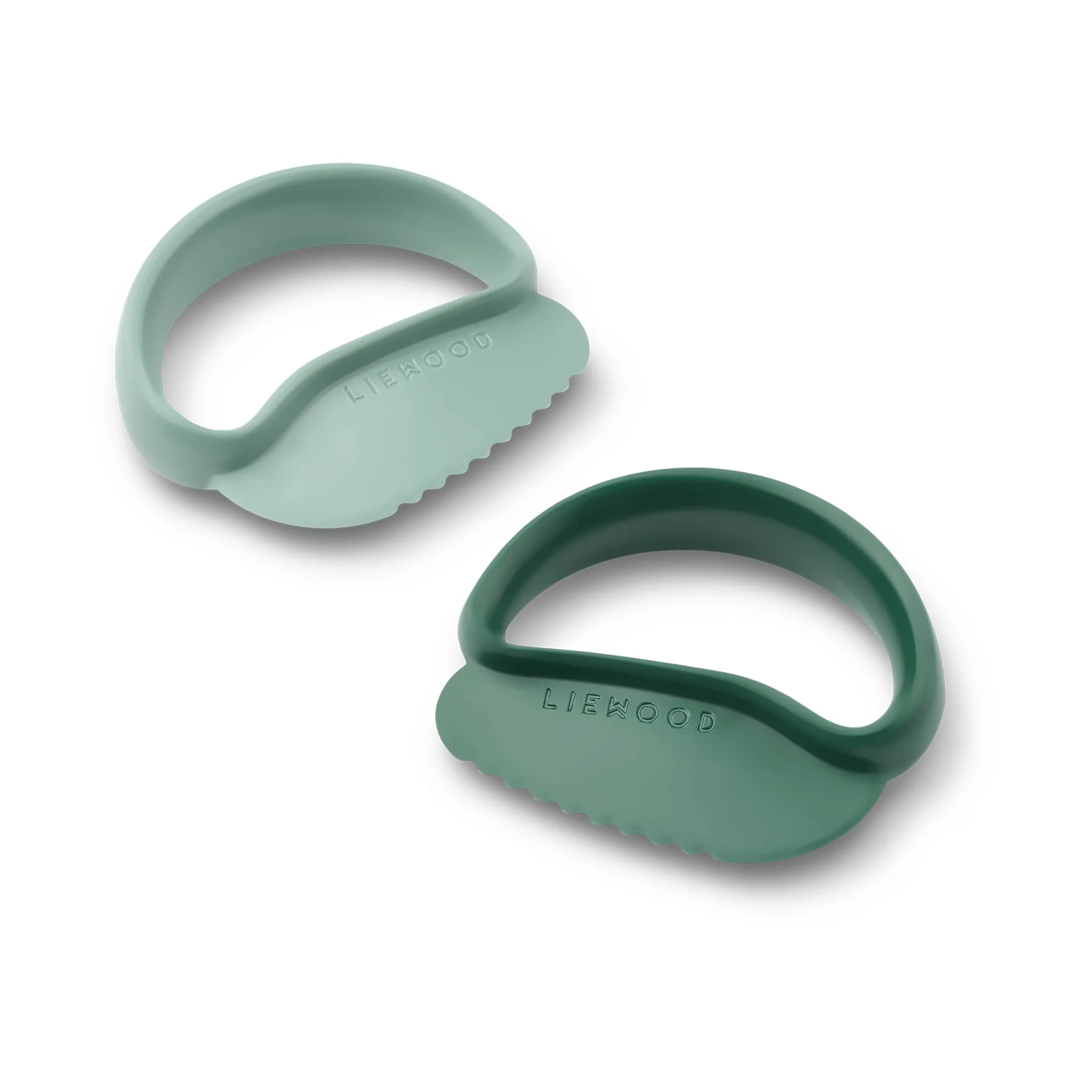 Riven knivset barn 2 delar, Peppermint/Garden Green Liewood