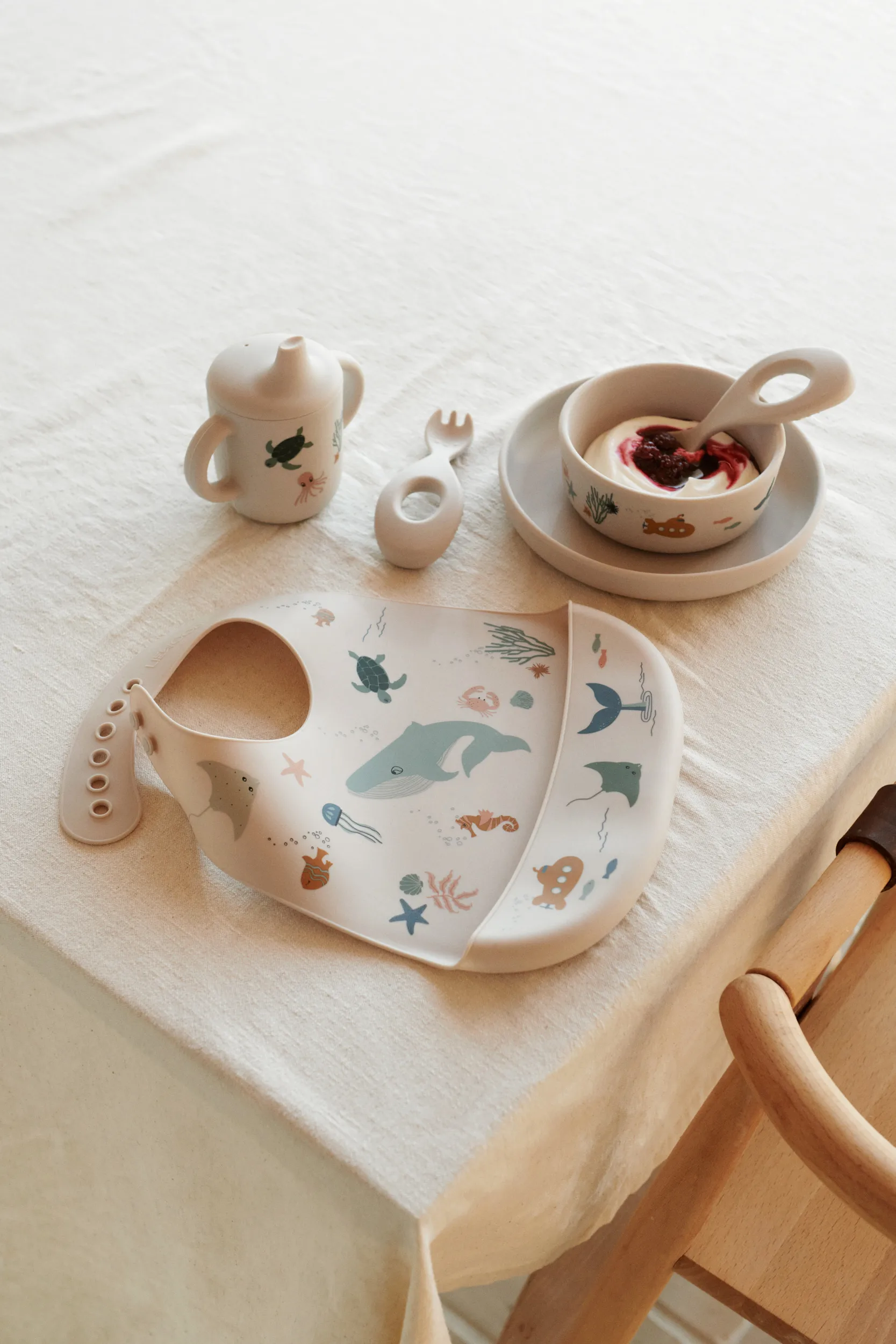 Ryle servisset 5 delar, Sea creature-Sandy Liewood