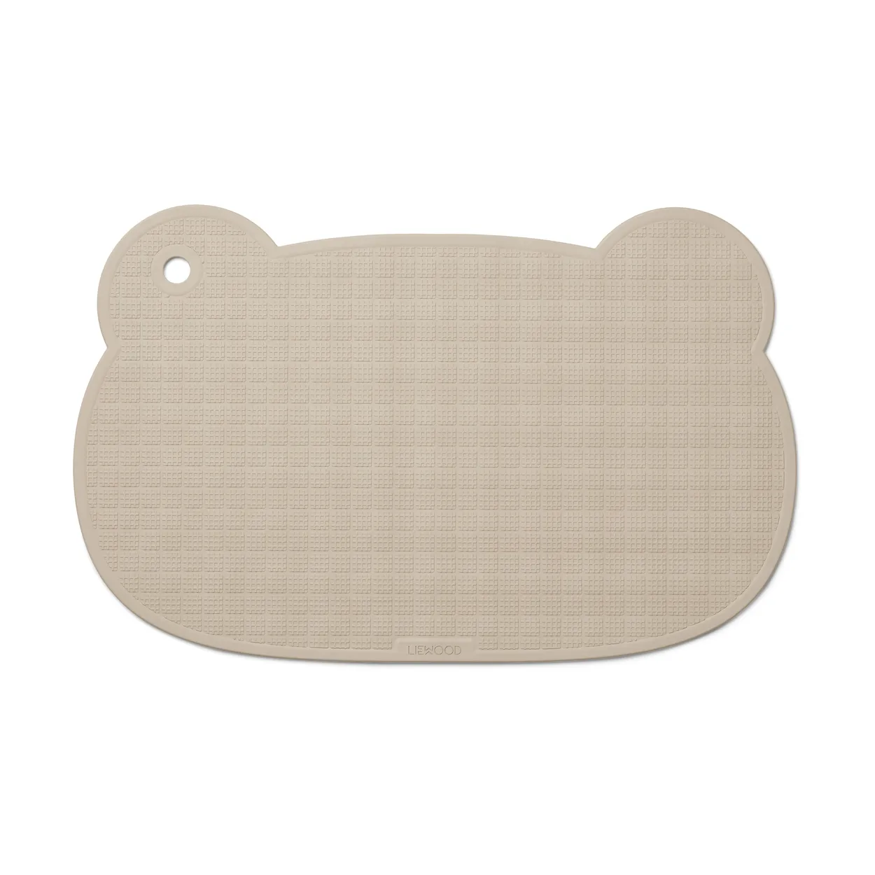 Liewood Sailor badkarsmatta 34x55 cm Mr bear sandy | Skandinavisk Design | Badrumsmattor | Beige