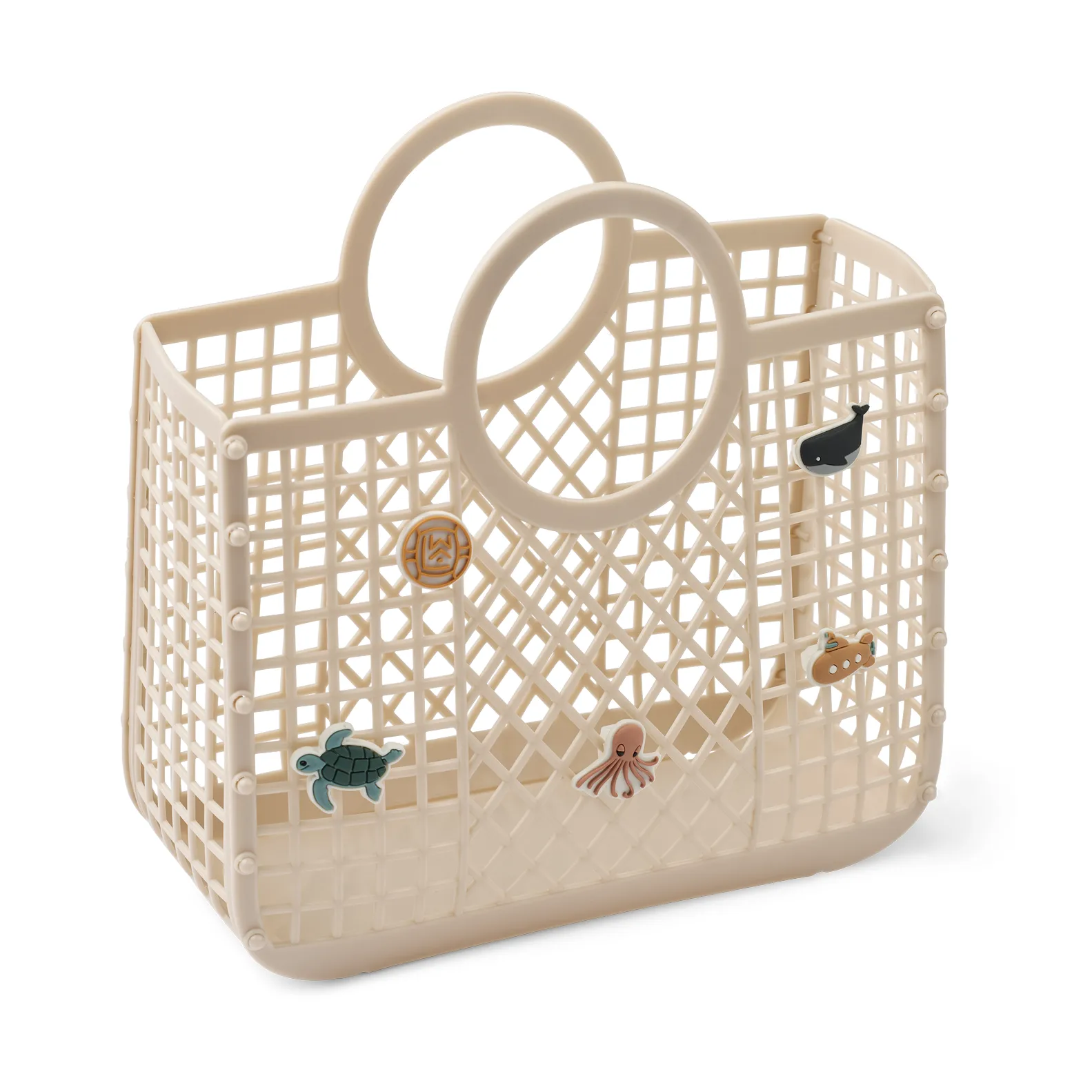 Samantha korg med berlocker, Sandy Liewood