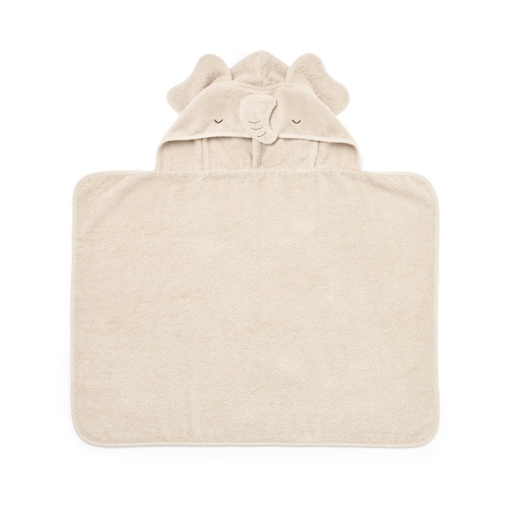 Vilas Elephant handduk med huva baby - Sandy - Liewood