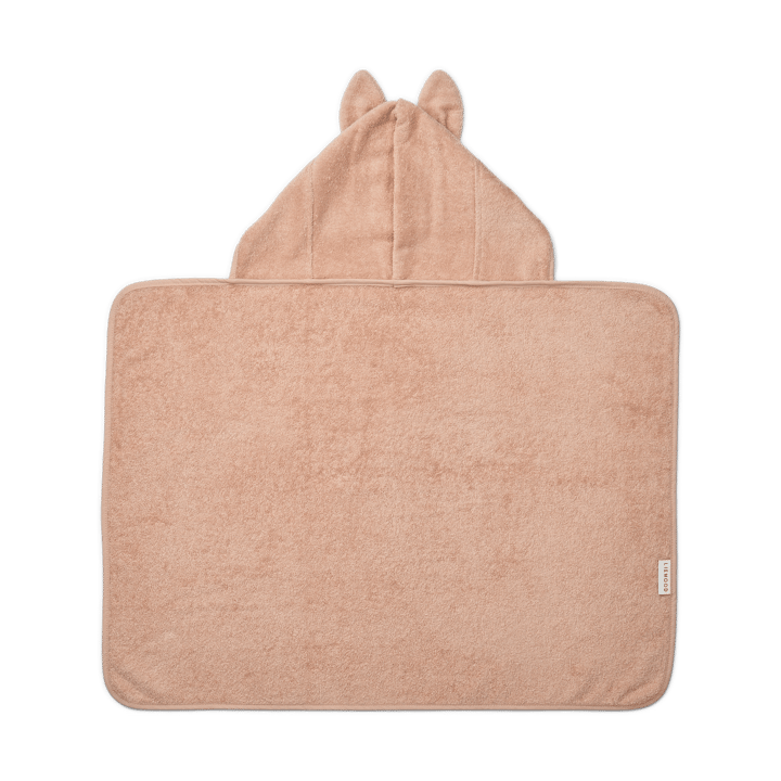 Vilias rabbit badcape handduk med huva 60x80 cm, Pale tuscany Liewood