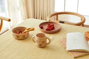 Vivi printed servisset 4 delar - Butterfly-apple blossom - Liewood