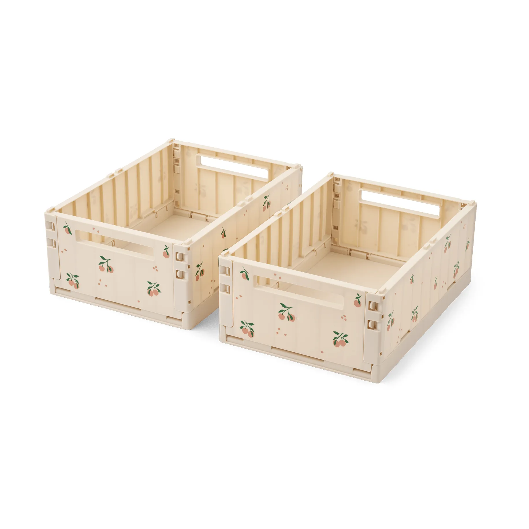 Weston förvaringbox, Peach-Sea shell, printed Liewood