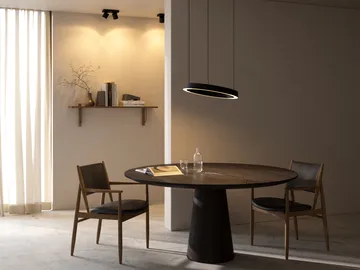 Edge round Ø40 pendel switch tune - Carbon black - Light-Point