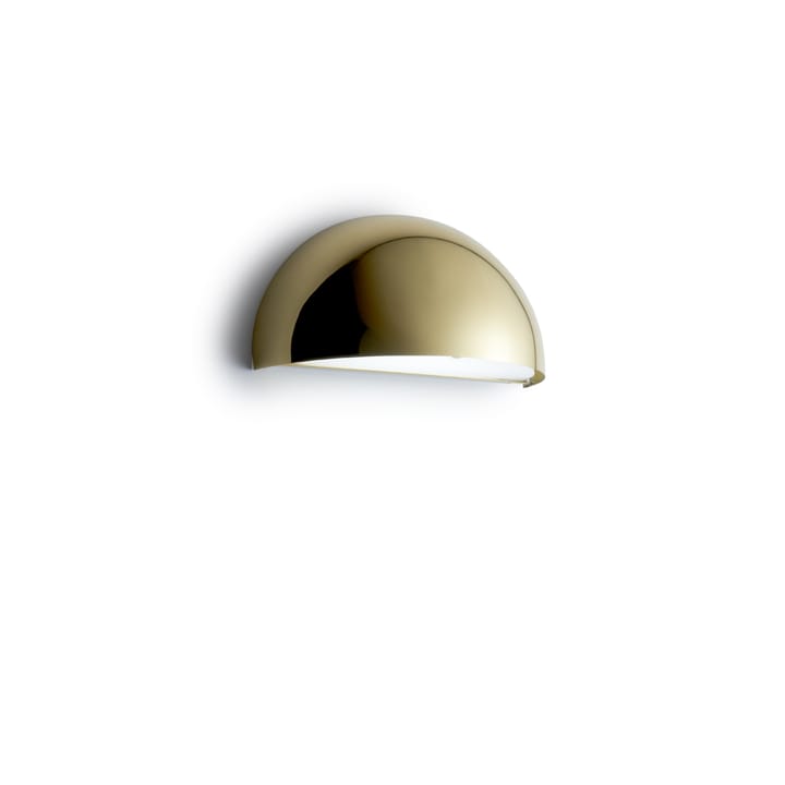 Rørhat vägglampa - brass polished, led - Light-Point