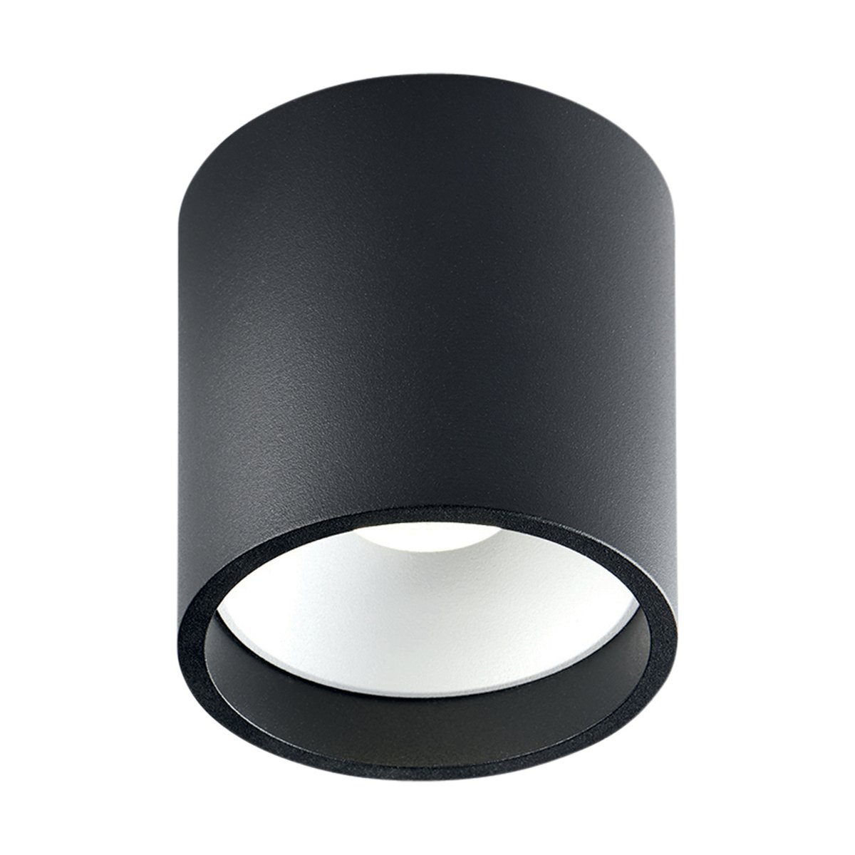 Light-Point Solo Round 2 spotlight Black | Skandinavisk Design | Plafonder | Svart
