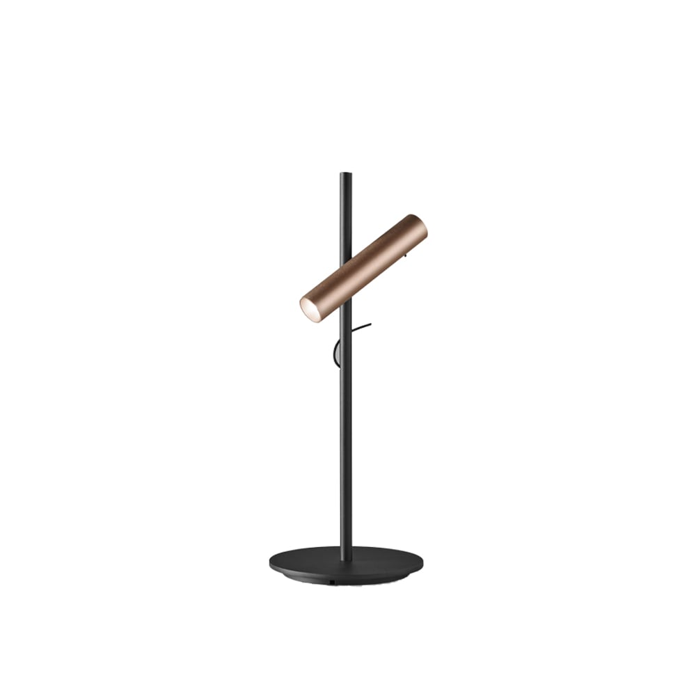 Light-Point Spirit T1 bordslampa black/rose gold | Skandinavisk Design | Bordslampor | Svart