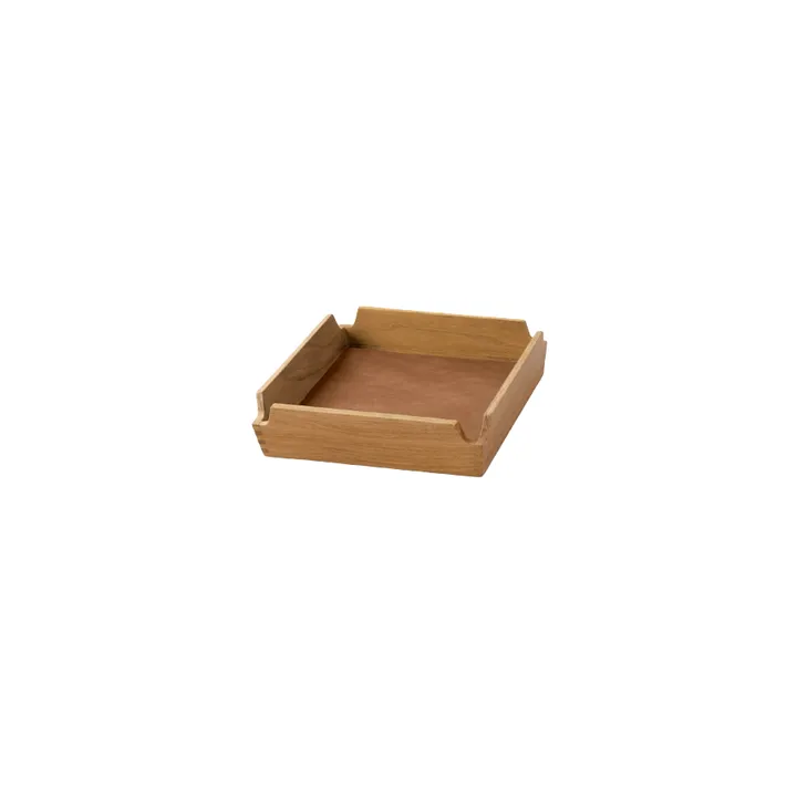 Airy Nupo bricka - Nature-teak, mini - LIND DNA