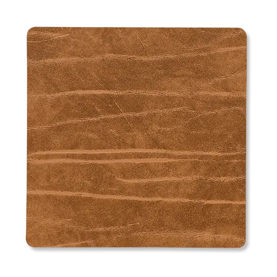 Buffalo glasunderlägg vändbar square 1 st, svart-natur LIND DNA