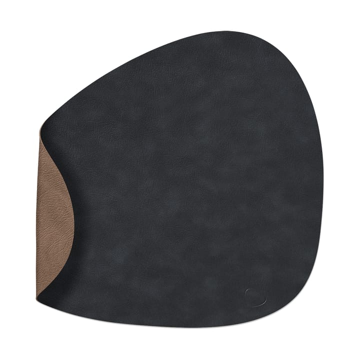 Cloud bordstablett vändbar curve L 1 st, Black-brown LIND DNA