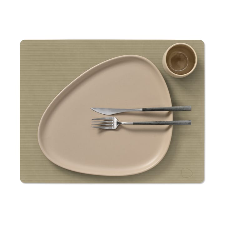 Corduroy bordstablet square L, Herbal Dust LIND DNA