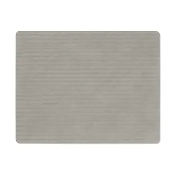 Corduroy bordstablet square L - Light Grey - LIND DNA