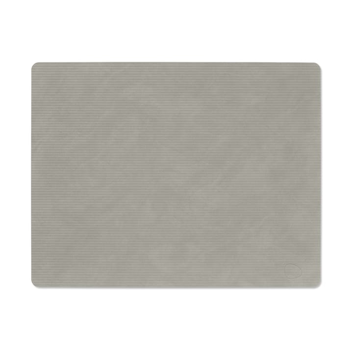 Corduroy bordstablet square L - Light Grey - LIND DNA