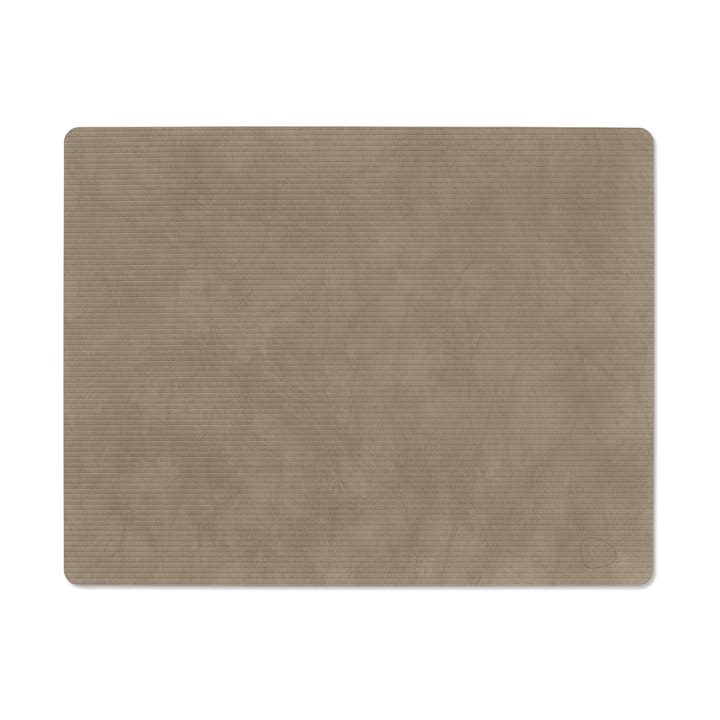 Corduroy bordstablet square L - Nomad Grey - LIND DNA
