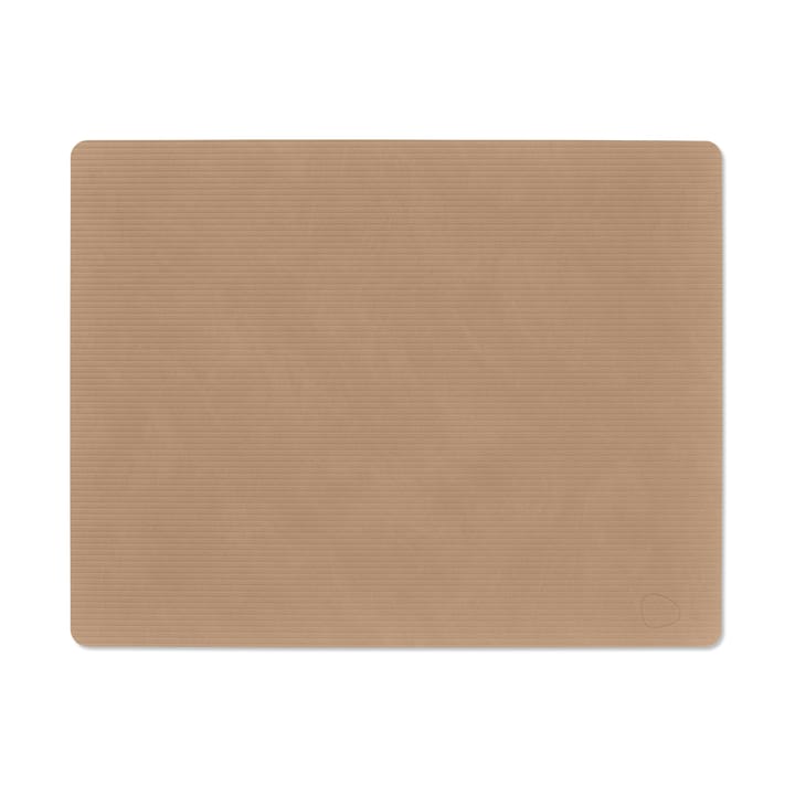Corduroy bordstablet square L - Nougat - LIND DNA