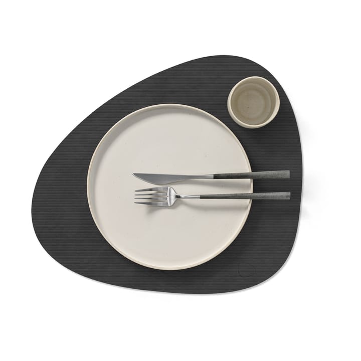 Corduroy bordstablett curve L, Black LIND DNA
