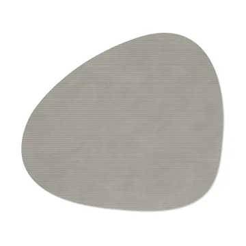 Corduroy bordstablett curve L - Light Grey - LIND DNA