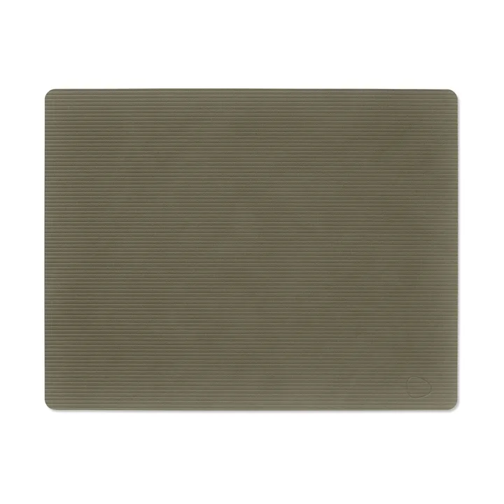 Corduroy bordstablett square L - Army Green - LIND DNA