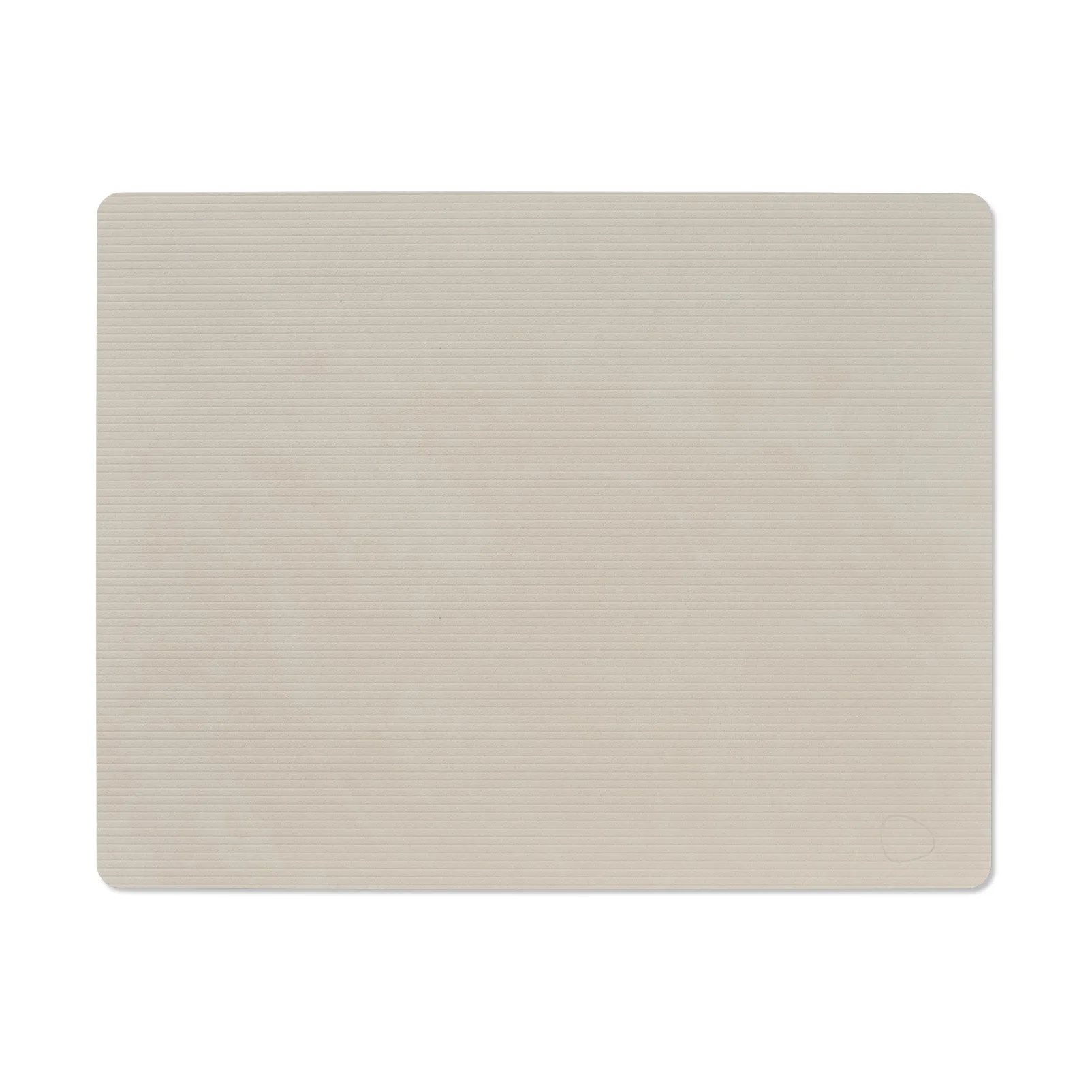 Corduroy bordstablett square L, Oyster White LIND DNA