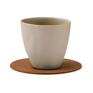 Corduroy glasunderlägg - Nature, circle - LIND DNA