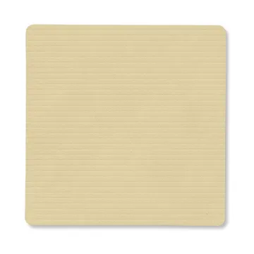 Corduroy glasunderlägg square - Lemon Sorbet - LIND DNA