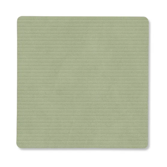 Corduroy glasunderlägg square, Olive Green LIND DNA